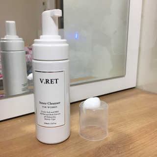 V.RET 브이렛 여성청결제 — 3.83점을 준 리뷰어가 2018년 8월 올린 사용 사진