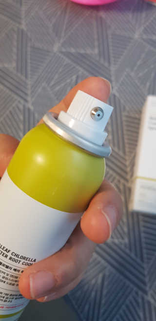 달리프 클로렐라 베러 루트 쿨링 스프레이 100ml — 4.5점을 준 리뷰어가 2019년 5월 올린 사용 사진