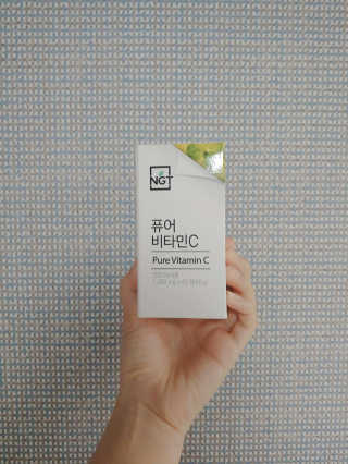 네츄럴굿띵스 퓨어 비타민C 30일분 — 3.67점을 준 리뷰어가 2018년 10월 올린 사용 사진
