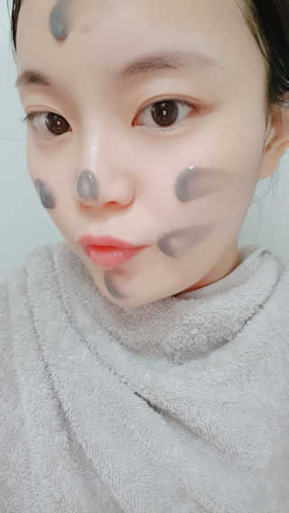 터치인솔 미션 컴플리트 마일드 스크럽 앤 필링 젤 마스크 — 5점을 준 리뷰어가 2018년 11월 올린 사용 사진