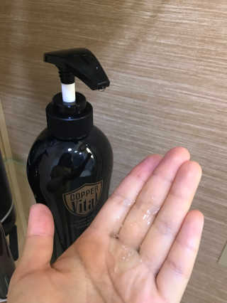 코퍼바이탈 헤어루트 솔루션 샴푸 500ml — 5점을 준 리뷰어가 2018년 9월 올린 사용 사진