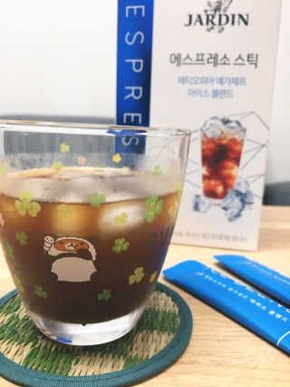 (주)쟈뎅 [쟈뎅] 에스프레소스틱 아이스블렌드 — 4점을 준 리뷰어가 2019년 5월 올린 사용 사진