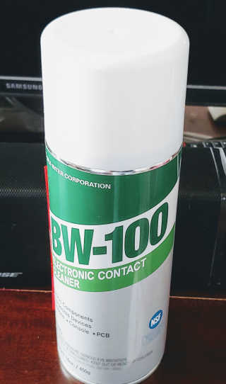 BW-100, 전자 접점 클리너 — 5점을 준 리뷰어가 2019년 11월 올린 사용 사진