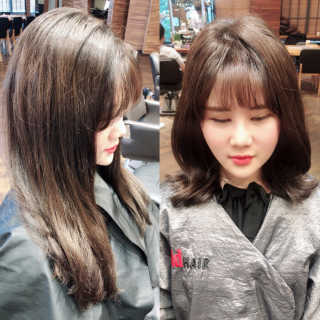 id HAIR 원마운트점 [아이디헤어원마운트점]-펌앤컷 — 4.83점을 준 리뷰어가 2018년 9월 올린 사용 사진