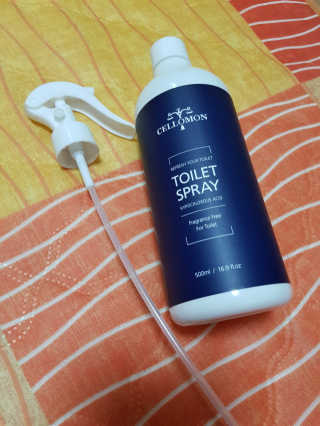셀로몬 토일렛 스프레이 500ml — 5점을 준 리뷰어가 2018년 5월 올린 사용 사진