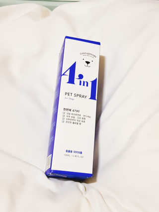 강아지스토리 포인원 모이스처 미스트 100ml — 4.5점을 준 리뷰어가 2018년 10월 올린 사용 사진
