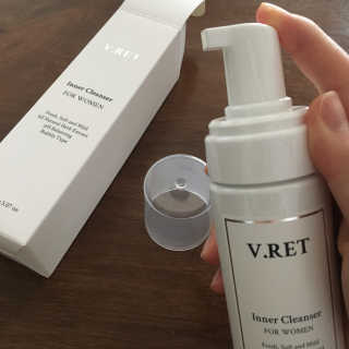 V.RET 브이렛 여성청결제 — 4점을 준 리뷰어가 2018년 7월 올린 사용 사진