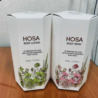 HOSA BODY WASH+BODY LOTION — 3점을 준 리뷰어가 2018년 4월 올린 사용 사진