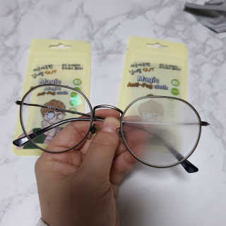 김서림방지 안경닦이 Magic Anti Fog Cloth 렌즈 김서림방지 클리너 — 5점을 준 리뷰어가 2019년 11월 올린 사용 사진
