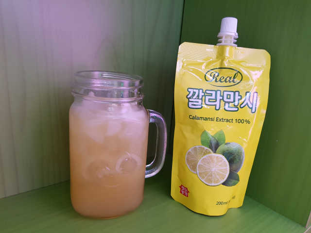 리얼깔라만시 리뷰 사진