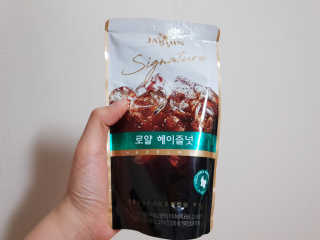 (주)쟈뎅 쟈뎅 시그니처 블랙, 헤이즐넛 230ml — 5점을 준 리뷰어가 2018년 7월 올린 사용 사진