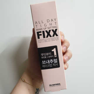 쏘내추럴 올데이 메이크업 픽서 — 5점을 준 리뷰어가 2019년 8월 올린 사용 사진