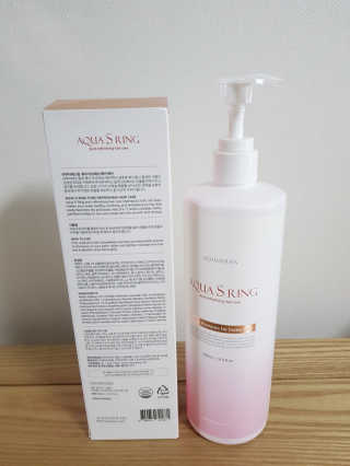 아쿠아큐링 아쿠아S링 퓨어리프레싱 헤어케어 500ml — 4.67점을 준 리뷰어가 2018년 7월 올린 사용 사진