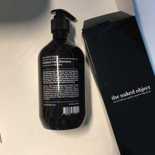 the naked object [탈모볼륨샴푸] 디블랙 팩 샴푸 — 5점을 준 리뷰어가 2020년 1월 올린 사용 사진