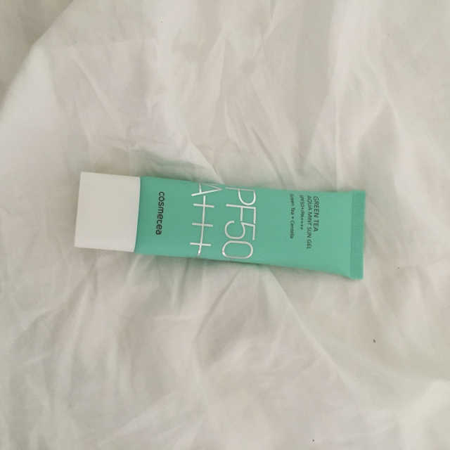 아쿠아 민트 선젤 리뷰 사진