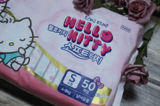 부드러운 헬로키티 기저귀 테이프형 — 5점을 준 리뷰어가 2020년 2월 올린 사용 사진