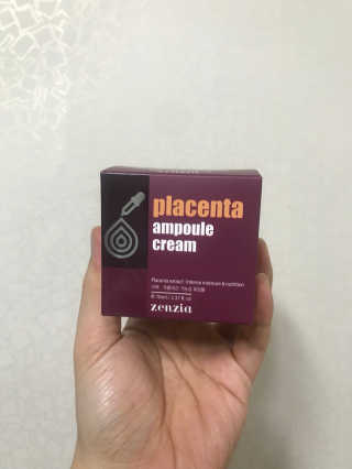 젠지아 플라센타 앰플크림 70ml — 5점을 준 리뷰어가 2019년 4월 올린 사용 사진