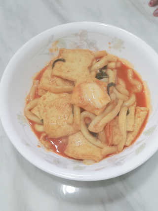 [홍코너떡볶이]옛날떡볶이 인기맛 4팩세트 — 3점을 준 리뷰어가 2019년 10월 올린 사용 사진