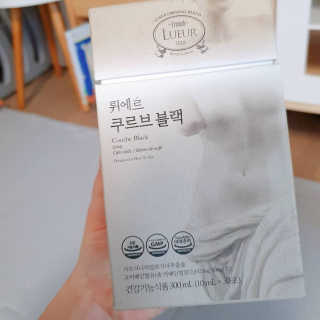 [하우투잇] 뤼에르 쿠르브 블랙 10ml x 30포 총 300ml — 4점을 준 리뷰어가 2020년 3월 올린 사용 사진