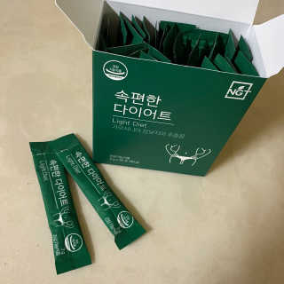 네츄럴굿띵스 속편한 다이어트 30포 — 5점을 준 리뷰어가 2019년 11월 올린 사용 사진