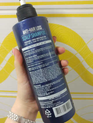 다슈코리아 다슈 데일리 단백질 한방 두피 골드 샴푸 500ml — 5점을 준 리뷰어가 2019년 9월 올린 사용 사진