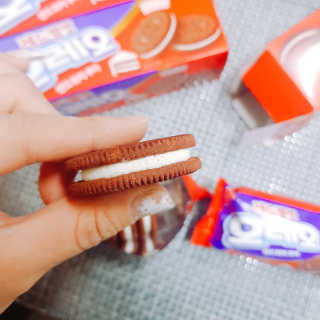 오레오 레드벨벳 — 5점을 준 리뷰어가 2018년 1월 올린 사용 사진