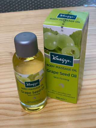 [크나이프] 그레이프씨드 슬리밍 마사지오일 100ml — 5점을 준 리뷰어가 2019년 9월 올린 사용 사진
