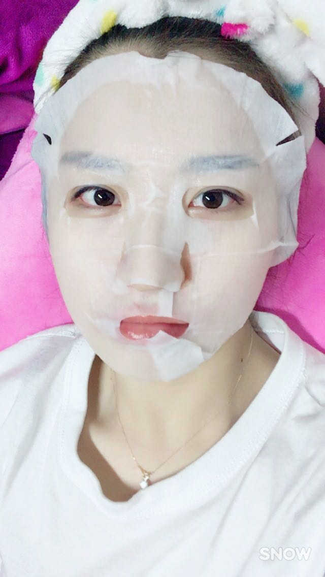 세븐데이즈 마스크 석류 리뷰 사진