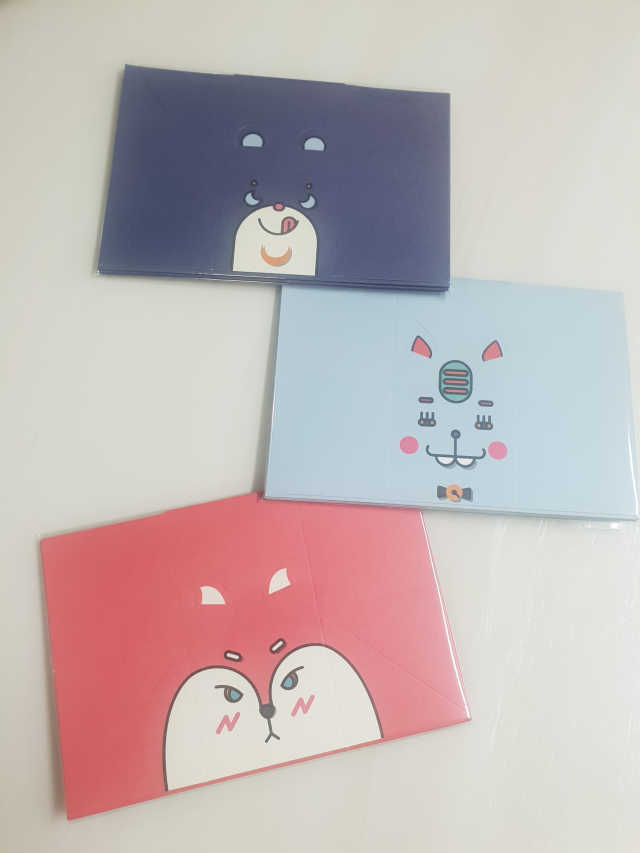 L-TOY 괴도 편지지 3종 1SET X 3 리뷰 사진