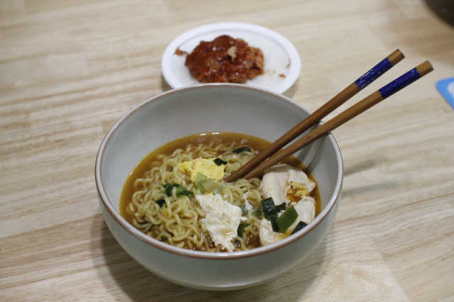 오뚜기 오라면 리뷰 사진