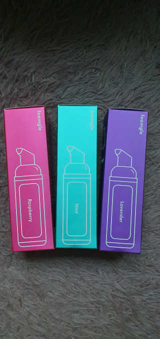 폼글 I foamgle [폼글] 거품가글 50ml 3종 - 민트, 라벤더, 라즈베리 — 5점을 준 리뷰어가 2019년 10월 올린 사용 사진