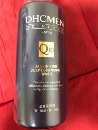 DHC MEN 올인원 딥 클렌징 워시 — 4.5점을 준 리뷰어가 2017년 3월 올린 사용 사진