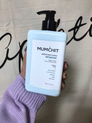 멈칫(MUMCHIT) 멜팅 바디로션 — 4.5점을 준 리뷰어가 2018년 12월 올린 사용 사진