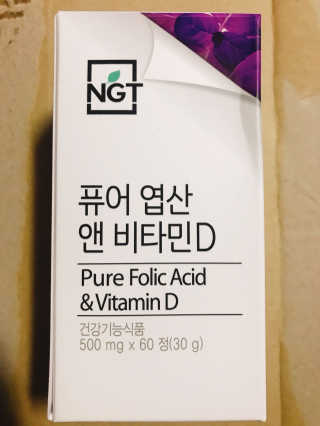 네츄럴굿띵스 퓨어 락토 철분 60일분 — 2.83점을 준 리뷰어가 2018년 1월 올린 사용 사진