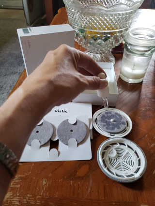 Vistic Car Air Freshener - Odete — 5점을 준 리뷰어가 2018년 7월 올린 사용 사진