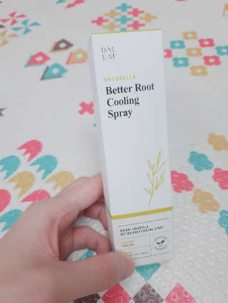 달리프 클로렐라 베러 루트 쿨링 스프레이 100ml — 3.5점을 준 리뷰어가 2018년 12월 올린 사용 사진
