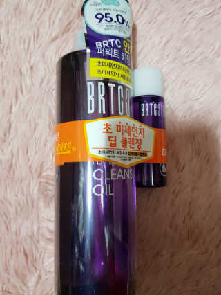비알티씨 안티폴루션 퍼펙트 카밍 클렌징 오일 — 5점을 준 리뷰어가 2019년 3월 올린 사용 사진
