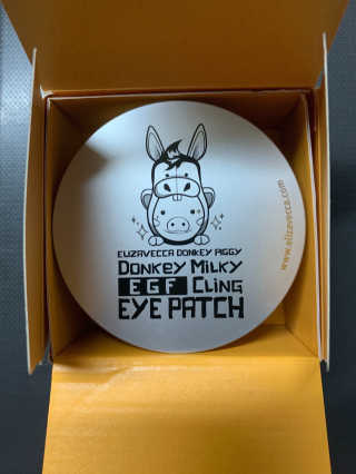 엘리자베카 덩키피기 덩키밀키 EGF 클링아이패치 — 5점을 준 리뷰어가 2019년 5월 올린 사용 사진