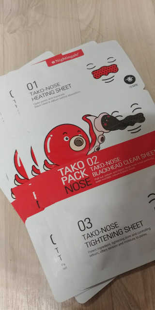나이팅게일 TAKO PACK NOSE [문어코팩] — 5점을 준 리뷰어가 2017년 9월 올린 사용 사진