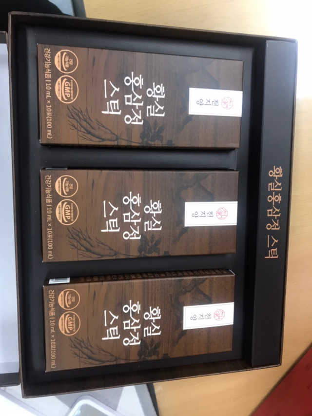 천지양 황실 홍삼정 스틱 리뷰 사진