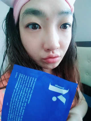 키노닉스 Querencia_Flawless 마스크팩 — 5점을 준 리뷰어가 2019년 5월 올린 사용 사진