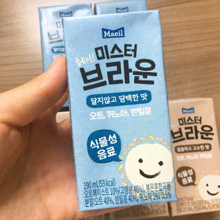 헤이미스터브라운 [매일유업] 헤이 미스터브라운 12개입 — 3점을 준 리뷰어가 2019년 8월 올린 사용 사진