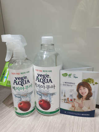 베지아쿠아 475ml + 리필 1000ml 1Set — 5점을 준 리뷰어가 2019년 11월 올린 사용 사진