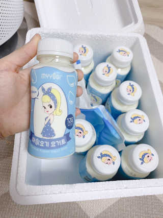마이요기 요거트 — 4점을 준 리뷰어가 2019년 8월 올린 사용 사진