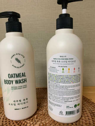 (주)에네스티 내추럴 촉촉  오트밀 바디로션 500ml — 3.5점을 준 리뷰어가 2019년 12월 올린 사용 사진