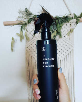 PEACE MOMENT 피스모먼트 인세컨즈포키친 320mL 천연살균소독제 — 5점을 준 리뷰어가 2019년 2월 올린 사용 사진