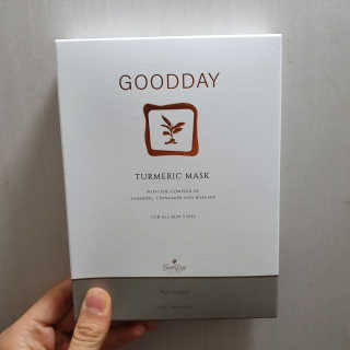 GoodDay Skincare GoodDay 강황 마스크 — 5점을 준 리뷰어가 2020년 3월 올린 사용 사진