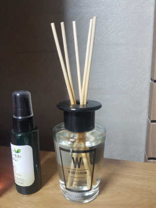 더블유드레스룸 퍼퓸 디퓨저 70ml — 5점을 준 리뷰어가 2018년 6월 올린 사용 사진