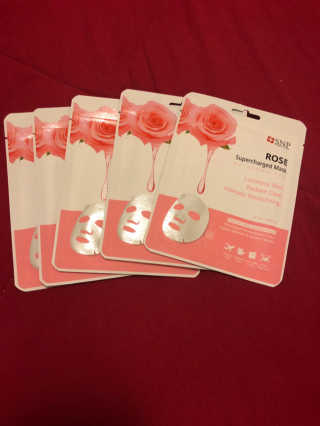SNP Supercharged Mask_Rose Centifoli Flower — 5점을 준 리뷰어가 2019년 1월 올린 사용 사진