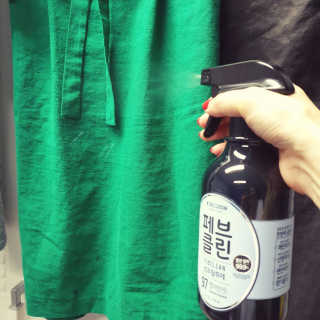 더블유드레스룸 페브클린 500ml — 4.5점을 준 리뷰어가 2018년 8월 올린 사용 사진